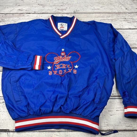 Mickey & Co Sports Club by Starter SIZE XL V-Neck Long Sleeve Pullover Jacket‎ - Picture 4 of 11